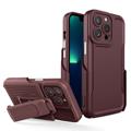 Explorer Series iPhone 14 Pro Hybrid Case with Belt Clip