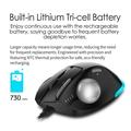 F-33 Wireless Trackball Mouse - 5 DPI Levels