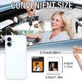 F10 Mini Bluetooth Tracker with 1.54" E-Ink Display - White