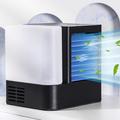 F10 TJ-101 Desktop Mini Air Conditioner with Night Light - Black