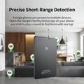 F14 Android Card Tracker / Bluetooth Locator - Google Find Hub - Black
