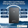 F14 Android Card Tracker / Bluetooth Locator - Google Find Hub - Black