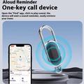 F15 Bluetooth Keychain Tracker for iPhone - Black