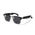 F20 Smart AI Glasses with Translation, Bluetooth Music/Calls - UV Protection - Black