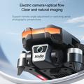 F208 Foldable Professional Drone V.2.0 with 4.5" Screen Remote - Brushless, GPS - Black