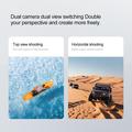 F208 Foldable Professional Drone V.2.0 with 4.5" Screen Remote - Brushless, GPS - Black