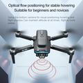 F208 Foldable Professional Drone V.2.0 with 4.5" Screen Remote - Brushless, GPS - Black