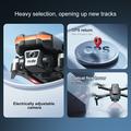 F208 Foldable Professional Drone V.2.0 with 4.5" Screen Remote - Brushless, GPS - Black