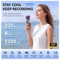 F21 2-in-1 Handheld Camera with Air Cooler Fan