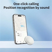 F26 Anti-Lost Bluetooth Tracker - Apple Find My Compatible - White