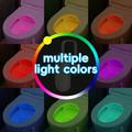 F27 RGB Motion Sensor Toilet Night Light - 2 Pcs. - White
