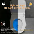 F27 RGB Motion Sensor Toilet Night Light - 2 Pcs. - White