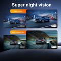 F310 3-Channel Dash Cam - 4K Front, 2K Cabin, 2K Rear - Black