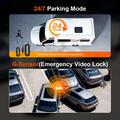 F310 3-Channel Dash Cam - 4K Front, 2K Cabin, 2K Rear - Black