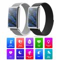 F360 Smart Band - Heart Rate, HRV, SpO2, Sleep Tracking, 44 Sport Modes - Nylon Strap - Black