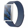 F360 Smart Band - Heart Rate, HRV, SpO2, Sleep Tracking, 44 Sport Modes - Nylon Strap - Blue