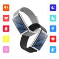 F360 Smart Band - Heart Rate, HRV, SpO2, Sleep Tracking, 44 Sport Modes - Nylon Strap - Blue