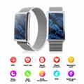 F360 Smart Band - Heart Rate, HRV, SpO2, Sleep Tracking, 44 Sport Modes - Nylon Strap - Blue