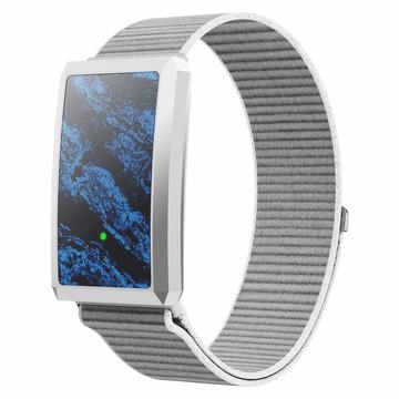 F360 Smart Band - Heart Rate, HRV, SpO2, Sleep Tracking, 44 Sport Modes - Nylon Strap - Grey