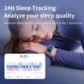 F360 Smart Band - Heart Rate, HRV, SpO2, Sleep Tracking, 44 Sport Modes - Nylon Strap - Grey