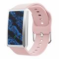 F360 Smart Band - Heart Rate, HRV, SpO2, Sleep Tracking, 44 Sport Modes - Silicone Strap - Pink