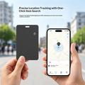 F40 Card Smart Anti-Lost Tracker/Bluetooth Locator - Black