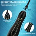 F5 Portable Electric Water Flosser/Oral Irrigator - Black