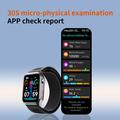 F520 Advanced Smart Watch with Air Pump Blood Pressure Monitoring - Black