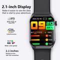 F520 Advanced Smart Watch with Air Pump Blood Pressure Monitoring - Black