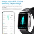 F520 Advanced Smart Watch with Air Pump Blood Pressure Monitoring - Black