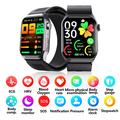 F520 Advanced Smart Watch with Air Pump Blood Pressure Monitoring - Black