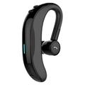 F600 Ear Hook Bluetooth Headset / Wireless Headset - 18-Hour Talk Time - Black