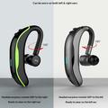 F600 Ear Hook Bluetooth Headset / Wireless Headset - 18-Hour Talk Time - Black
