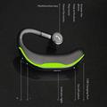 F600 Ear Hook Bluetooth Headset / Wireless Headset - 18-Hour Talk Time - Black