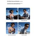 F70 AI Smart Glasses with Real-Time Translation, Touch Control, UV Protection