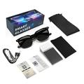 F70 AI Smart Glasses with Real-Time Translation, Touch Control, UV Protection