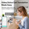 F8pro AI Magnetic Bluetooth Translator with 138 Languages - Grey