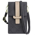 Guess Quilted Collection Shoulder Bag - 10" - Black