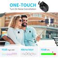 Feelworld LM1 Wireless Lavalier Microphone with 2 Transmitters - Black