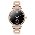 Female Smart Watch with Heart Rate AK38 - Gold