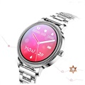 Female Smart Watch with Heart Rate AK38 - Silver