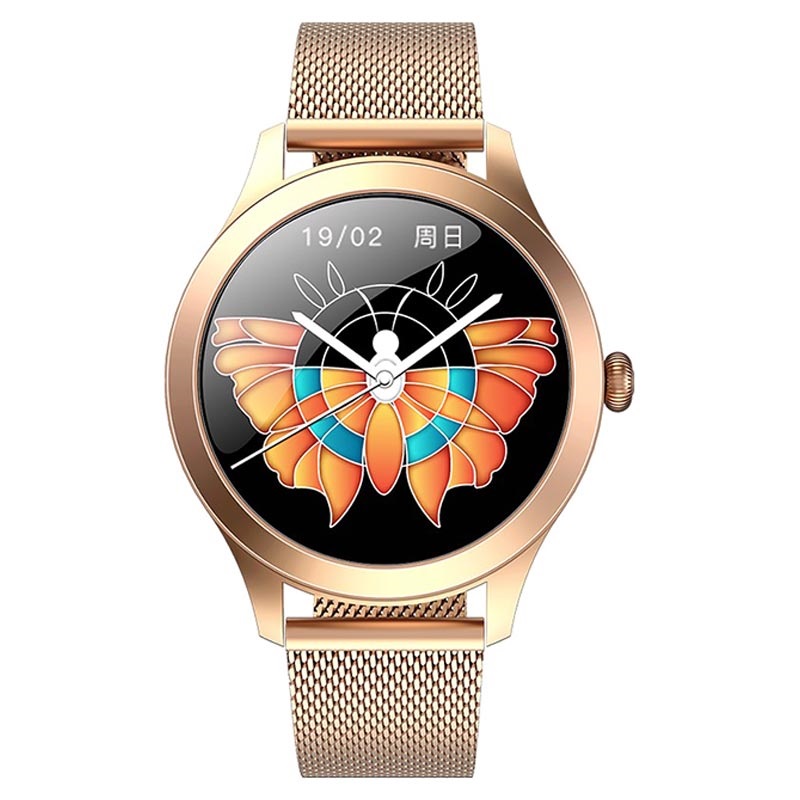 Female Waterproof Smart Watch with Heart Rate KW10 Pro