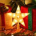 Five-Pointed Star RGB LED Light - Remote Control, USB Power - 18cm