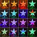 Five-Pointed Star RGB LED Light - Remote Control, USB Power - 22cm