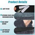 Fleece Foot Warmer Cover / 3L Hot Water Bottle - Dark Grey