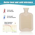 Fleece Foot Warmer Cover / 3L Hot Water Bottle - Dark Grey