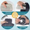 Fleece Foot Warmer Cover / 3L Hot Water Bottle - Dark Grey