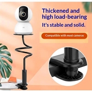 Flexible Gooseneck Clamp Mount for Security Camera, Baby Monitor - 110cm
