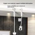 Flexible Gooseneck Clamp Mount for Security Camera, Baby Monitor - 110cm - White