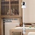 Flexible Gooseneck Clamp Mount for Security Camera, Baby Monitor - 110cm - White